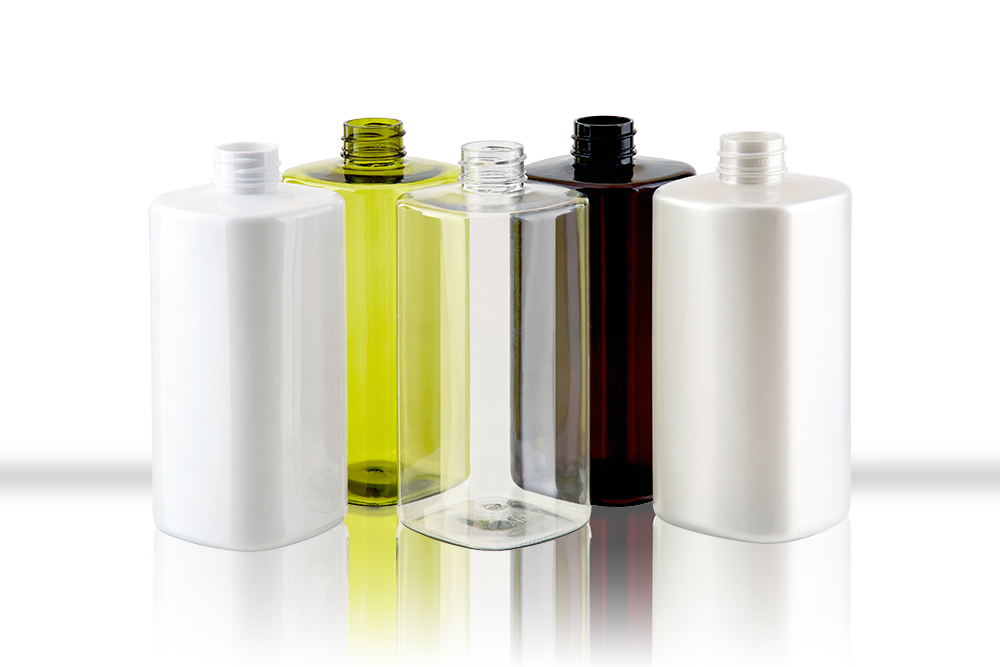 ПЭТ бутылки 500 мл Квадратная - фото